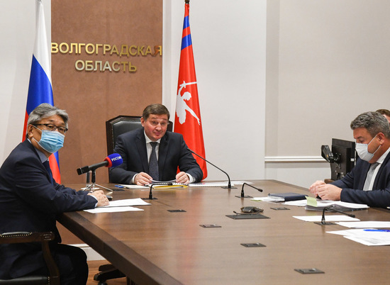Губернатор Андрей Бочаров принял участие в совещании с руководством «Газпрома»